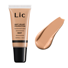 LIC Soft velvet foundation NEW Крем тональный (04Y) 10 мл 