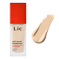 LIC Soft velvet foundation NEW Крем тональный (01Y) 