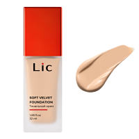 LIC Soft velvet foundation NEW Крем тональный (03Y) 