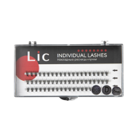LIC Individual Lashes 8mm Ресницы-пучки накладные 