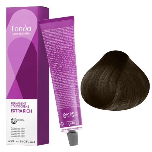 Londa Professional Extra Rich 4/71 Стойкая крем-краска для волос (60 мл)