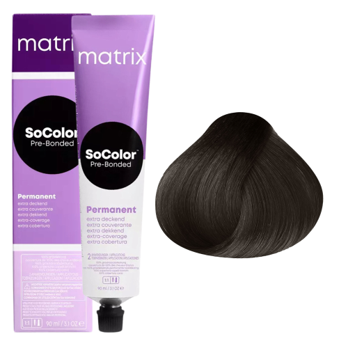 Matrix SoColor Extra Coverage Крем-краска 504N (90мл) 