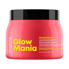 MATRIX Glow Mania Маска для придания блеска и сияния окрашенным и тусклым волосам (500 мл)
