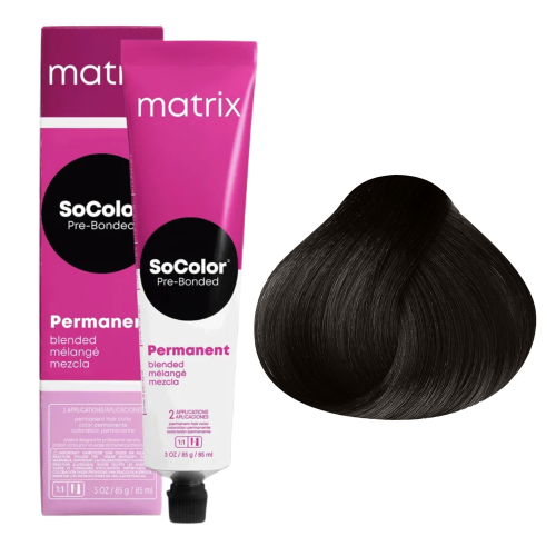 Matrix SoColor Pre-Bonded Крем-краска 3N (90мл) 
