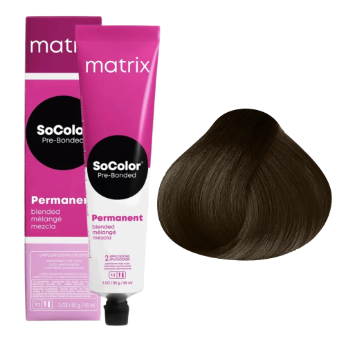 Matrix SoColor Pre-Bonded Крем-краска 4N (90мл)