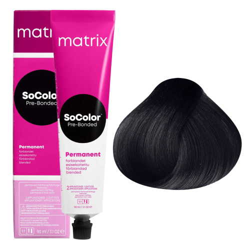 Matrix SoColor Pre-Bonded Крем-краска 6AA (90мл) 