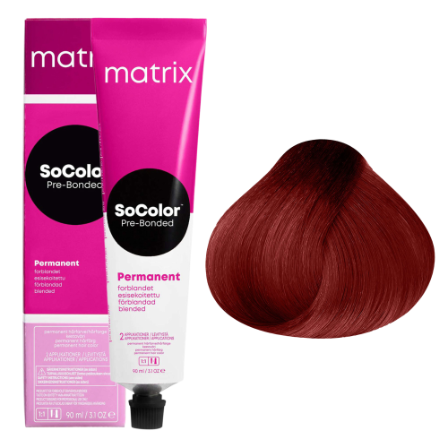 Matrix SoColor Pre-Bonded Крем-краска 7RR+ (90мл)