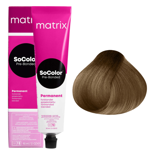 Matrix SoColor Pre-Bonded Крем-краска 8MA (90мл) 