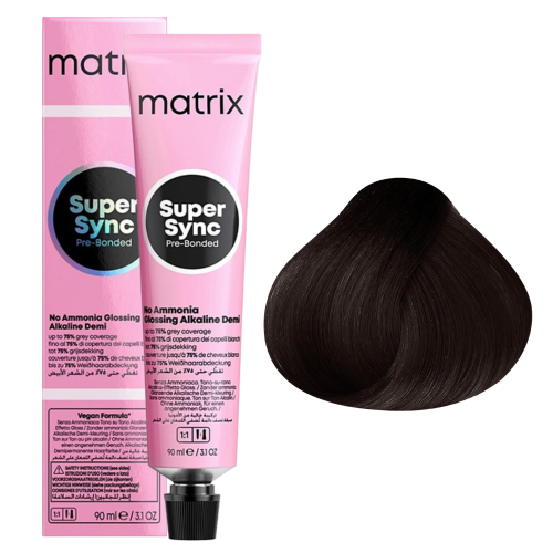 MATRIX "Super Sync" Краситель для волос 3NN (90 мл)