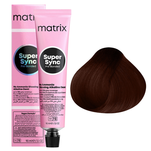 Matrix "Super Sync" Краситель для волос 4BR (90 мл)