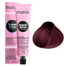 Краситель для волос тон-в-тон без аммиака "Super Sync" марки "Matrix",  5VV, 90 мл