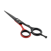 MIZUKA Ножницы парикмахерские PBS-EP-32162 Black/Red (6.0") с микронасечкой