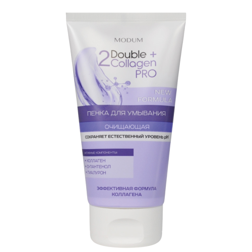 MODUM Double Collagen Pro Пенка для умывания Очищающая (150 мл)