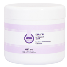 Kerattin  Royal Jelly cream. Кератиновая маска для волос с пчелиным маточным молочком 500 мл.