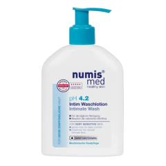 NUMIS MED Гель для интимной гигиены pH 4,2 для чувствительной кожи с пантенолом (200 мл)
