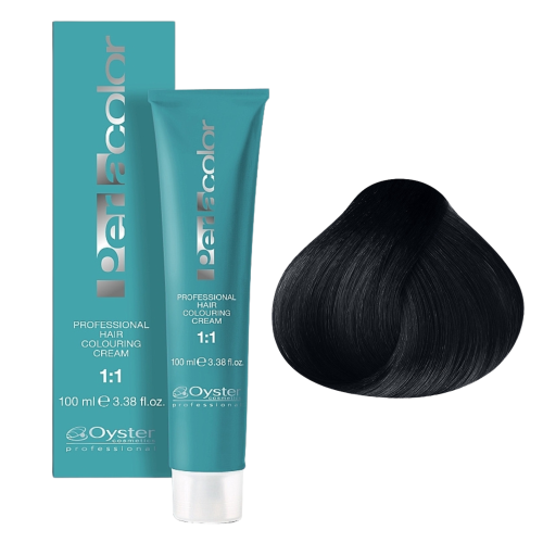 Oyster Cosmetics Perlacolor Professional Hair Coloring Cream Перманентный краситель для волос 1/1 (100 мл) 