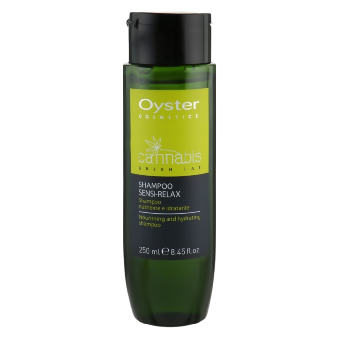 Oyster Cosmetics Cannabis Green Lab Shampoo Sensi-Relax Шампунь для волос с каннабисом без SLES и парабенов (250 мл)  Oyster Cosmetics Cannabis Green Lab Shampoo Sensi-Relax Шампунь для волос с каннабисом без SLES и парабенов (250 мл)