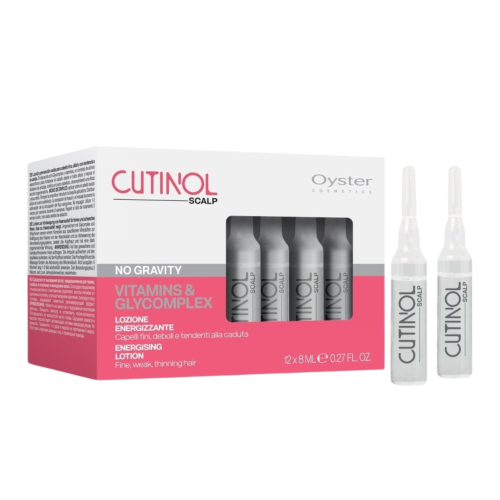 Oyster Cosmetics Cutinol scalp no gravity energising lotion Лосьон против выпадения волос (12 ампул по 8 мл) 