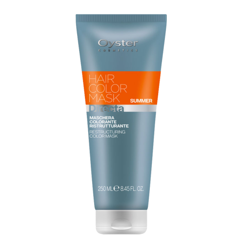 Oyster Cosmetics Directa Hair Color Mask Оттеночная реструктурирующая маска для волос, тон: Медный, 250 мл (Обновленный дизайн) 
