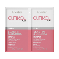Oyster Cosmetics Cutinol Plus Curly Набор пробников для волос Шампунь + Маска (15мл + 15мл)  Oyster Cosmetics Cutinol Plus Curly Набор пробников для волос Шампунь + Маска (15мл + 15мл)