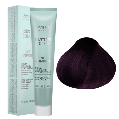 OYSTER Perlacolor No Ammonia Перманентный краситель для волос 4/2 (100 мл)