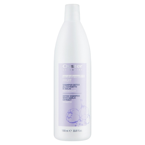 Oyster Cosmetics Sublime Fruit Shampoo Detox Шампунь, очищающий с экстрактом чеснока (1000 мл) 
