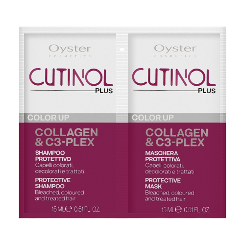 Oyster Cosmetics Cutinol Plus Color Up Набор пробников для волос (15мл + 15мл) 