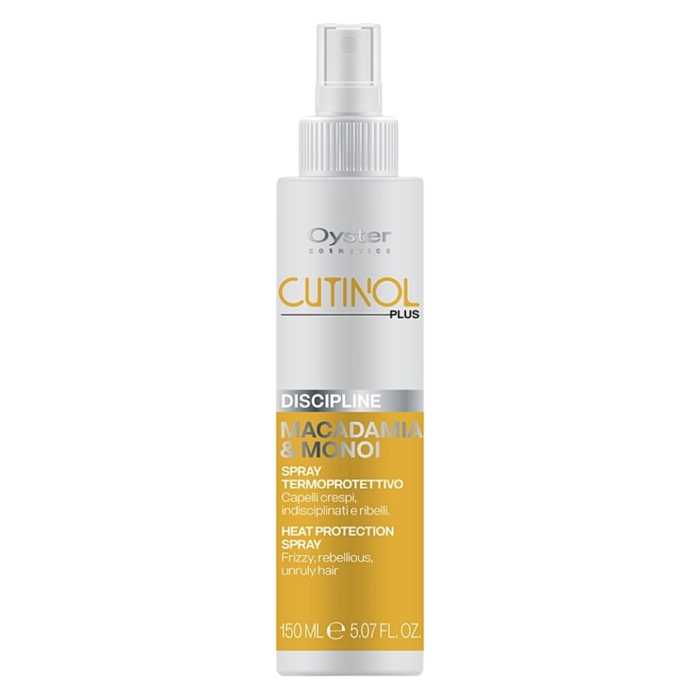 Oyster Cosmetics Cutinol Plus Macadamia & Monoi Oil Discipline Spray Mask Спрей-маска для непослушных волос (150 мл)  Oyster Cosmetics Cutinol Plus Macadamia & Monoi Oil Discipline Spray Mask Спрей-маска для непослушных волос (150 мл)