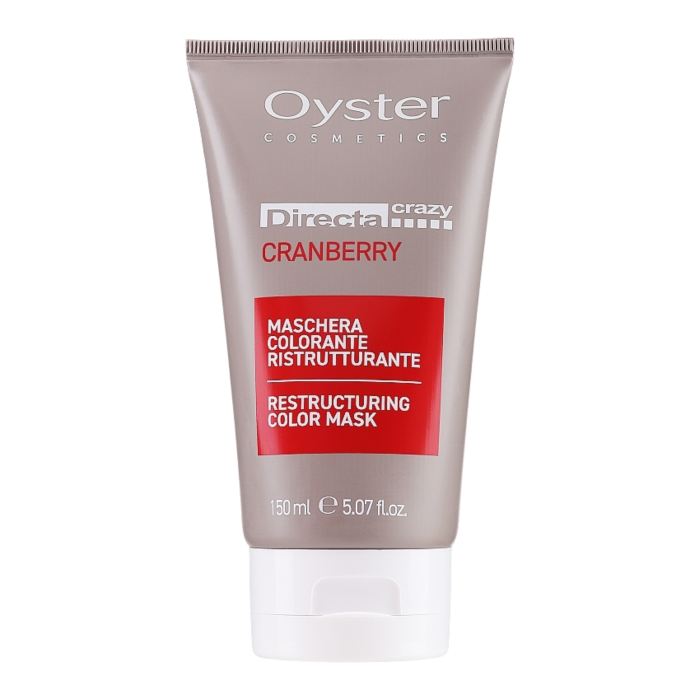 Oyster Cosmetics Directa Crazy Cranberry Тонирующая маска для волос "Красная" (150 мл)  Oyster Cosmetics Directa Crazy Cranberry Тонирующая маска для волос "Красная" (150 мл)
