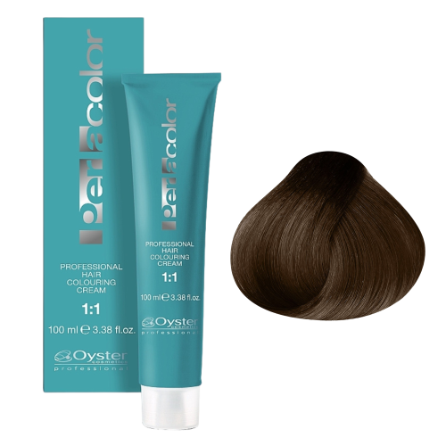 Oyster Cosmetics Perlacolor Professional Hair Coloring Cream Перманентный краситель для волос 5/3 (100 мл) 