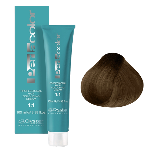 Oyster Cosmetics Perlacolor Professional Hair Coloring Cream Перманентный краситель для волос 7/0 (100 мл) 