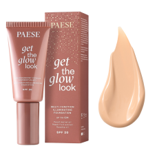 PAESE Get The Glow Look Многофункциональная тональная основа с эффектом сияния SPF 20, тон 2N (30мл)