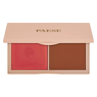 PAESE Kiss My Cheeks Палетка для контуринга, румяна + бронзер, тон: Warm (15 гр)
