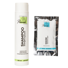Piccosola prof "Strength & Growth" Набор косметический (Шампунь 300 мл + Маска саше 20 мл)