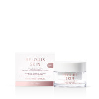 Крем для лица RELOUIS Skin Anti-Age с эффектом молодой кожи с омега 3 6 9 жирными кислотами, аденозином и скваланом антивозрастной (40мл)