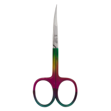 Silver Star Ножницы маникюрные для кожи НСС-6 Multicolor Classic