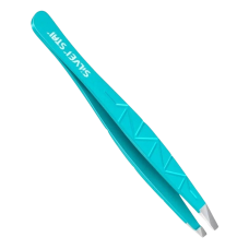 Silver Star Пинцет косой бирюзовый Ocean АТ-9960 Classic 