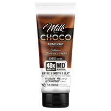 SOLBIANCA "Choco Milk" Крем-автозагар с маслами какао, семян дерева ши (125 мл)