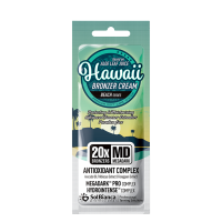 SOLBIANCA “Hawaii” 20х bronzer Крем-автозагар с маслом авокадо, экстрактами гибискуса и франжипани (15 мл)