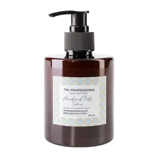 TNL Professional Hand & Body Cream Крем для рук и тела парфюмированный, табак и бергамот (300 мл)