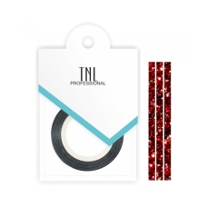 TNL Professional Нить на клеевой основе перламутровая (красная)