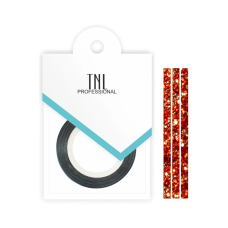 TNL Professional Нить на клеевой основе перламутровая (оранжевая)