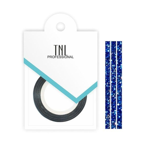 TNL Professional Нить на клеевой основе перламутровая (синяя)