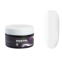 TNL Professional "Pastel" Гель для наращивания, жесткий, №1 - молочный белый (15 мл)