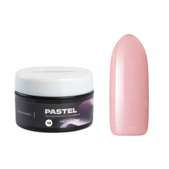 TNL Professional "Pastel" Гель для наращивания, жесткий, №10 - розовый ангел, с шиммером (15 мл)