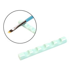 TNL Professional Подставка для кистей узкая - бирюзовая