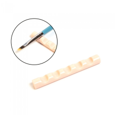 TNL Professional Подставка для кистей узкая - персиковая