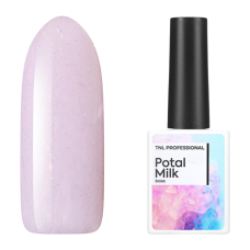 TNL Professional Potal Milk №4 Камуфлирующая база “Сиреневый” со светоотражающей поталью (10 мл)