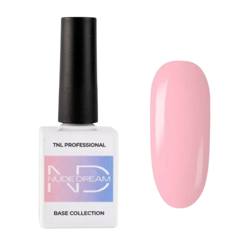 TNL Professional Nude dream base Цветная база №04 - земляничный милкшейк (10 мл)