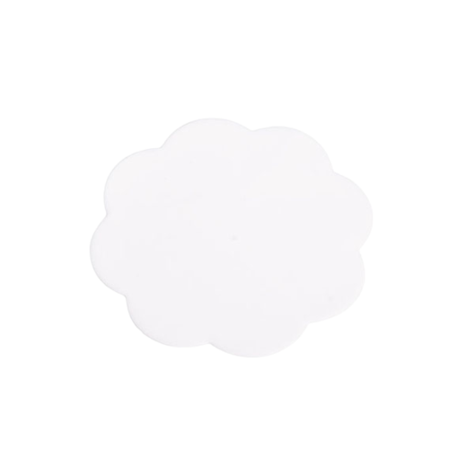 TNL Professional Силиконовый коврик для дизайна ногтей Цветок (белый)